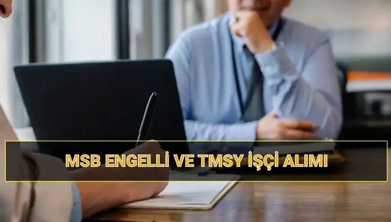 2025 MSB Engelli ve TMSY Alımı İçin Kuraya Geri Sayım Başladı