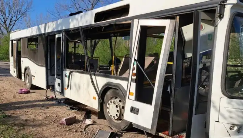 Rusya’nın İşçi Taşıyan Otobüsüne Yönelik Saldırı: 9 Ölü, Onlarca Yaralı