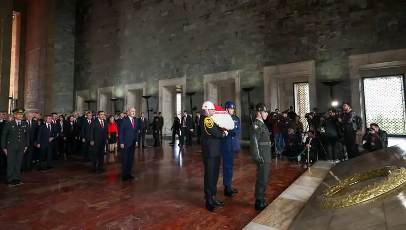 Devlet Erkanı Anıtkabir’de: 29 Ekim Törenleri ve Anma Etkinlikleri