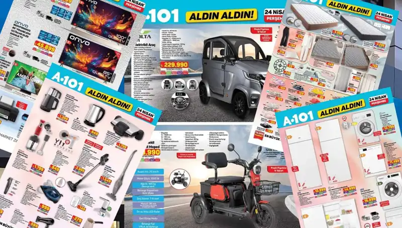 A101, Yeni Aktüel Kataloğuyla Ev Ürünleriyle Dolu Bir Sezon Sunuyor!