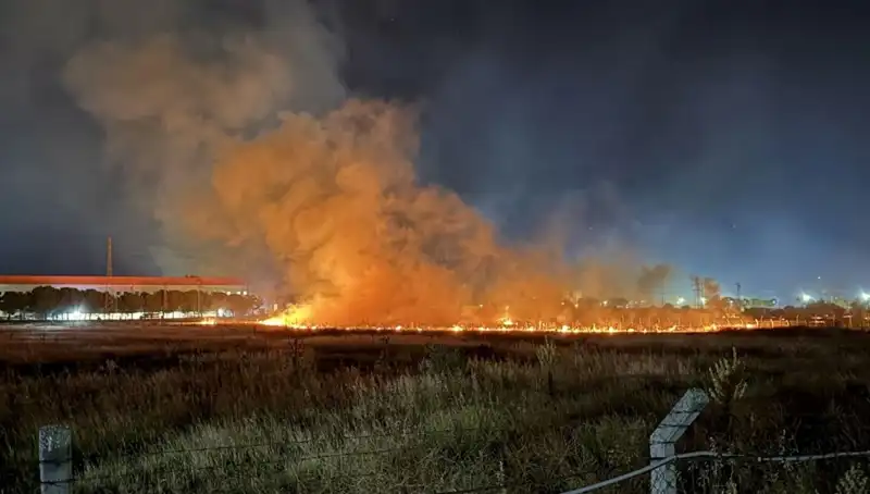 İzmir'de Gece Yarısı Yangın Paniği: Vatandaşlar Büyük Korku Yaşadı