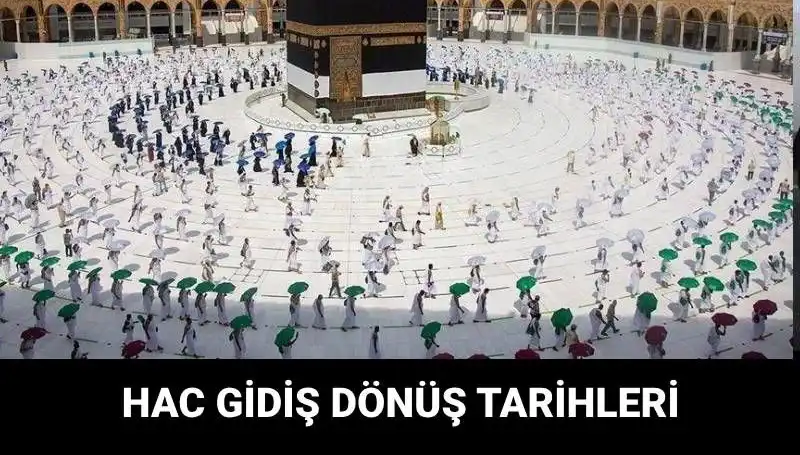 2025 Hac Tarihleri Açıklandı: Hacca Ne Zaman Gideceksiniz?