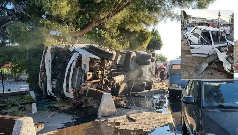 Freni Patlayan Kamyon Trafikte Dehşet Saçtı: Görgü Tanıkları Konuştu