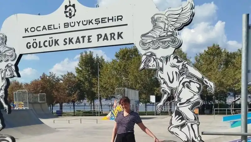 Kocaeli’nde Kaykay Parkına İtalyan Kaykaycı Minguzzi'nin Adı Verildi