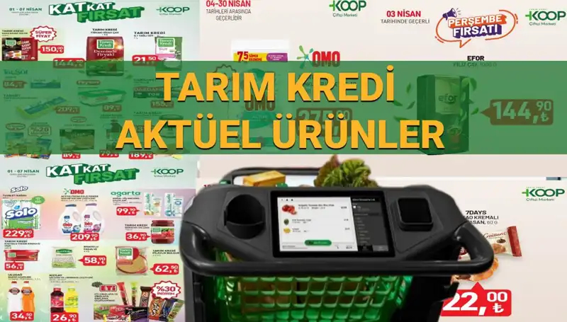 Tarım Kredi Marketleri'nden Nisan Ayı İndirimleri: Temizlik ve Kahvaltılıklar Neler?